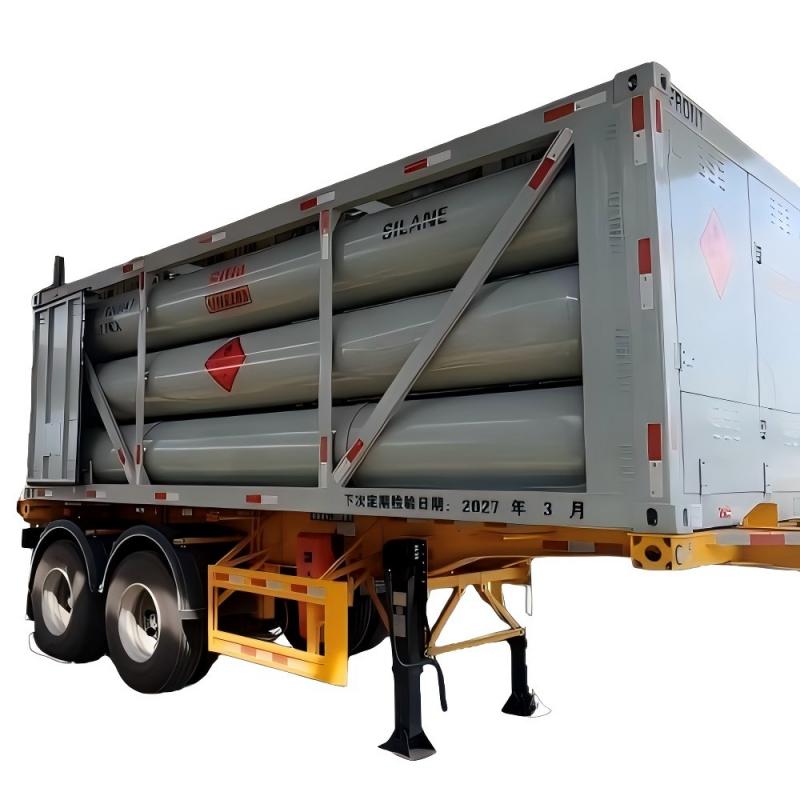99.9999% Electronic grade Silane in 20 Tube bank 